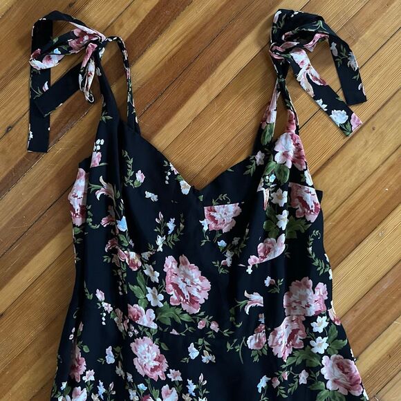 Reformation Nadira Dress in Malia Floral Print Size 14 NWOT - Picture 5 of 8